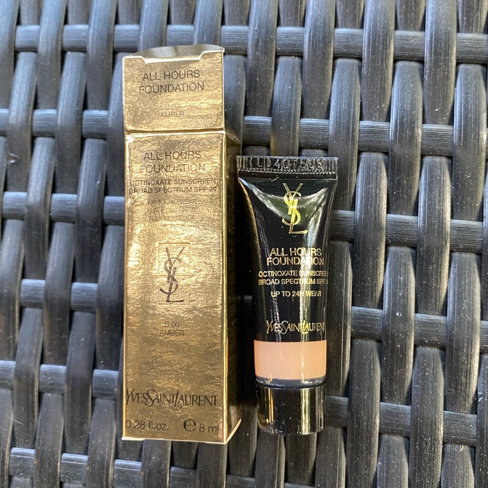 YSL All Hours Foundations 8ml 0.28 fl oz - B60 Amber